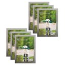 Ver imagem 1 de Kit 6 Molduras Porta Retrato 20X30 Prateado