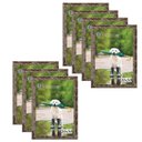 Ver imagem 1 de Kit 7 Molduras Porta Retrato 20X30 Marrom