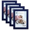 Kit 4 Molduras Porta Retrato 15X21 Azul - 1