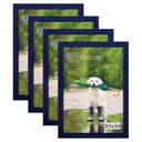 Ver imagem 1 de Kit 4 Molduras Porta Retrato 20X30 Azul