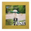 Ver imagem 3 de Kit 4 Porta Retrado Molduras 20x20 Amarelo