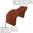 Ver imagem 5 de Maca Estofada Estética Cílios Salão Spa Suede Yasmim:terracota
