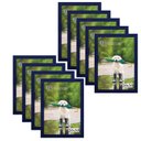 Ver imagem 1 de Kit 9 Molduras Porta Retrato 20X30 Azul