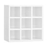 Porta Toalhas 9 Lugares em Mdf Branco [f031] - 6