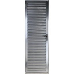 Porta Palheta de Alumínio 210 x 60 Direita Linha All Modular Cor Brilhante - 1 Porta Palheta de Alumínio 210 x 60 Direita Linha All Modular Cor Brilhante - 1