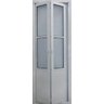 Porta Camarão de Alumínio Branco Lambril 210 x 90 com Vidro Mini Boreal Lux Direita - 1
