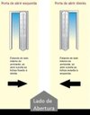 Ver imagem 4 de Porta Camarão de Alumínio Branco Lambril 210 x 80 com Vidro Mini Boreal Lux Direita