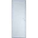 Ver imagem 1 de Porta de Alumínio Palheta 210 x 60 Direita Linha All Modular Cor Branco