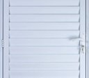 Ver imagem 2 de Porta de Aluminio Palheta Direita Linha Premium:2,10 X 0,60/branco