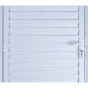 Ver imagem 2 de Porta de Aluminio Palheta Direita Linha Premium:2,10 X 0,60/branco