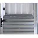 Ver imagem 2 de Porta de Aluminio Postigo Esquerda Linha Premium:2,10 X 0,70/brilhante