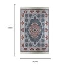 Ver imagem 3 de Tapete Persa Iraniano - 1,00x1,50cm - Tapetes Luxuosos para Ambientes Clássicos - Beleza Atemporal! 