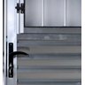 Porta de Aluminio Postigo Direita Linha Premium:2,10 X 0,90/brilhante - 3