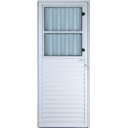 Ver imagem 1 de Porta de Aluminio Postigo Direita Linha Premium:2,10 X 0,90/branco