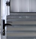 Ver imagem 3 de Porta de Aluminio Postigo Direita Linha Premium:2,10 X 0,80/brilhante