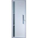 Ver imagem 1 de Porta de Alumínio Lambril com Visor e Puxador Cor Branco 210 x 100 Esquerda Linha All Soft