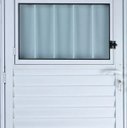 Ver imagem 2 de Porta de Aluminio Postigo Direita Linha Premium:2,10 X 0,70/branco