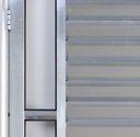 Ver imagem 3 de Porta de Aluminio Palheta Visor Lateral Vmb Esquerda Linha Premium:2,10 X 0,90/brilhante