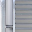 Ver imagem 3 de Porta de Aluminio Palheta Visor Lateral Vmb Direita Linha Premium:2,10 X 0,90/brilhante