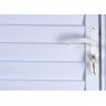 Porta de Alumínio Palheta com Visor 210 x 100 Esquerda Linha All Soft Cor Branco - 3
