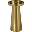 Ver imagem 1 de Castiçal Porta Vela Decorativo Home&co Metal 20x10x10cm Dourado