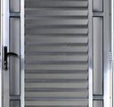 Ver imagem 2 de Porta de Alumínio Palheta Visor Duplo 210 x 80 Direita Linha All Soft Cor Brilhante