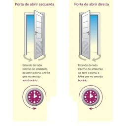 Porta de Alumínio Palheta Visor Duplo 210 x 80 Direita Linha All Soft Cor Brilhante - 4