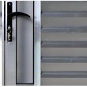 Ver imagem 3 de Porta de Alumínio Palheta Visor Duplo 210 x 80 Direita Linha All Soft Cor Brilhante