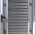 Ver imagem 2 de Porta de Alumínio Palheta Visor Duplo 210 x 70 Direita Linha All Soft Cor Brilhante