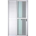 Ver imagem 3 de Porta de Alumínio Balcão 3 Folhas Móveis com Fechadura Linha Premium:2,10 X 1,50/branco