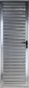 Ver imagem 1 de Porta de Aluminio Palheta Ventilada Esquerda Linha Premium:2,10 X 0,90/brilhante