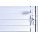 Ver imagem 3 de Porta de Aluminio Palheta Ventilada Esquerda Linha Premium:2,10 X 0,90/branco