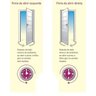 Porta de Aluminio Lambril Visor Lateral Linha Premium:2,10 X 0,80/direita/branco - 4