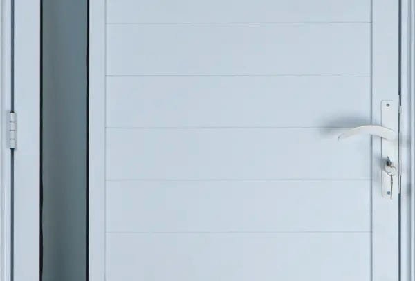Porta de Alumínio Lambril com Visor Cor Branco 210 x 80 Direita Linha All Soft - 3