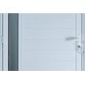 Porta de Aluminio Lambril Visor Lateral Linha Premium:2,10 X 0,80/direita/branco - 3
