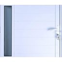 Ver imagem 2 de Porta de Aluminio Lambril Visor Lateral Linha Premium:2,10 X 0,70/direita/branco