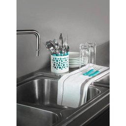 Faqueiro De Aço Inox 27 Pçs Serve Até 6 Pessoas, Inclui Pote Container De Plástico Com Tampa E Aces - 7