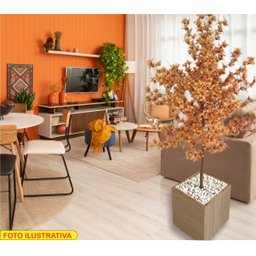 Planta Artificial Árvore Lírio Castanho com 1,60 Metros de Altura - 2