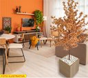 Ver imagem 2 de Planta Artificial Árvore Lírio Castanho com 1,60 Metros de Altura