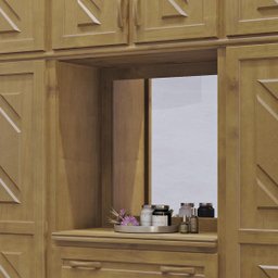 Guarda-roupa 10 Portas 4 Gavetas Capelinha Imbuia Madeira Pinus - Cavazotto - 5