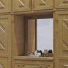 Guarda-roupa 10 Portas 4 Gavetas Capelinha Imbuia Madeira Pinus - Cavazotto - 5