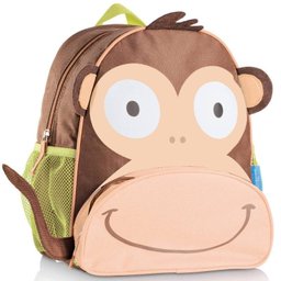 Mochila Escolar Infantil Multikids Little Buddys Macaco Caco BB231 - 1