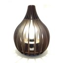 Ver imagem 1 de Luminária Abajur de Mesa Capadócia Mod. Gota Tabaco
