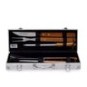 Kit Churrasco/6 Peças em Aço Inox com Maleta de Alumínio - 2