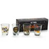 Kit 4 Copos Shot Vodka Tequila Pinga Grafite - 1