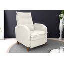 Ver imagem 2 de Poltrona Papai Reclinável Sala Mx 65 Yaris Buclê Bege Matrix Original