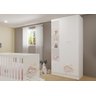 Guarda-roupa Kids 2 Portas 3 Gavetas - Smile Serpil - 4