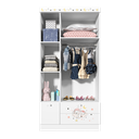 Ver imagem 1 de Guarda-roupa Kids 2 Portas 3 Gavetas - Smile Serpil