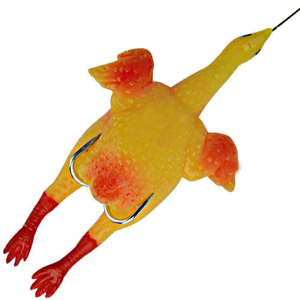 Isca Artificial Franguinho Lamazon 8cm 09g - Cor Amarela - 1