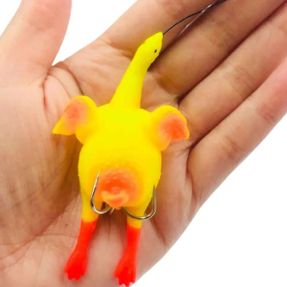 Isca Artificial Franguinho Lamazon 8cm 09g - Cor Amarela - 4